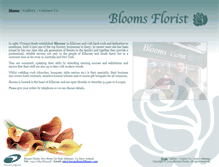 Tablet Screenshot of bloomsfloristkillarney.com